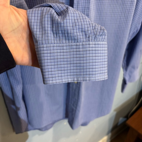 Ralph Lauren Men's Yarmouth Blue Checkered Shirt
Size 16 32/33 - Picture 4 of 8